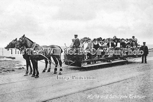 KE 129 - Hythe & Sandgate Horse Drawn Tram Car, Kent