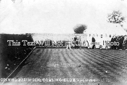 KE 1294 - Opening Of North Deal Bowling Club, Kent 1910