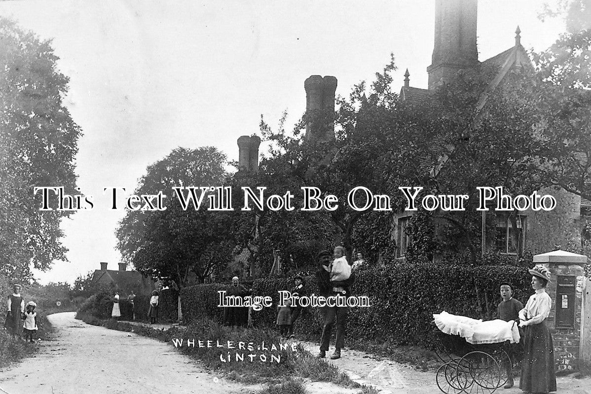 KE 1312 - Wheelers Lane, Linton, Kent c1910
