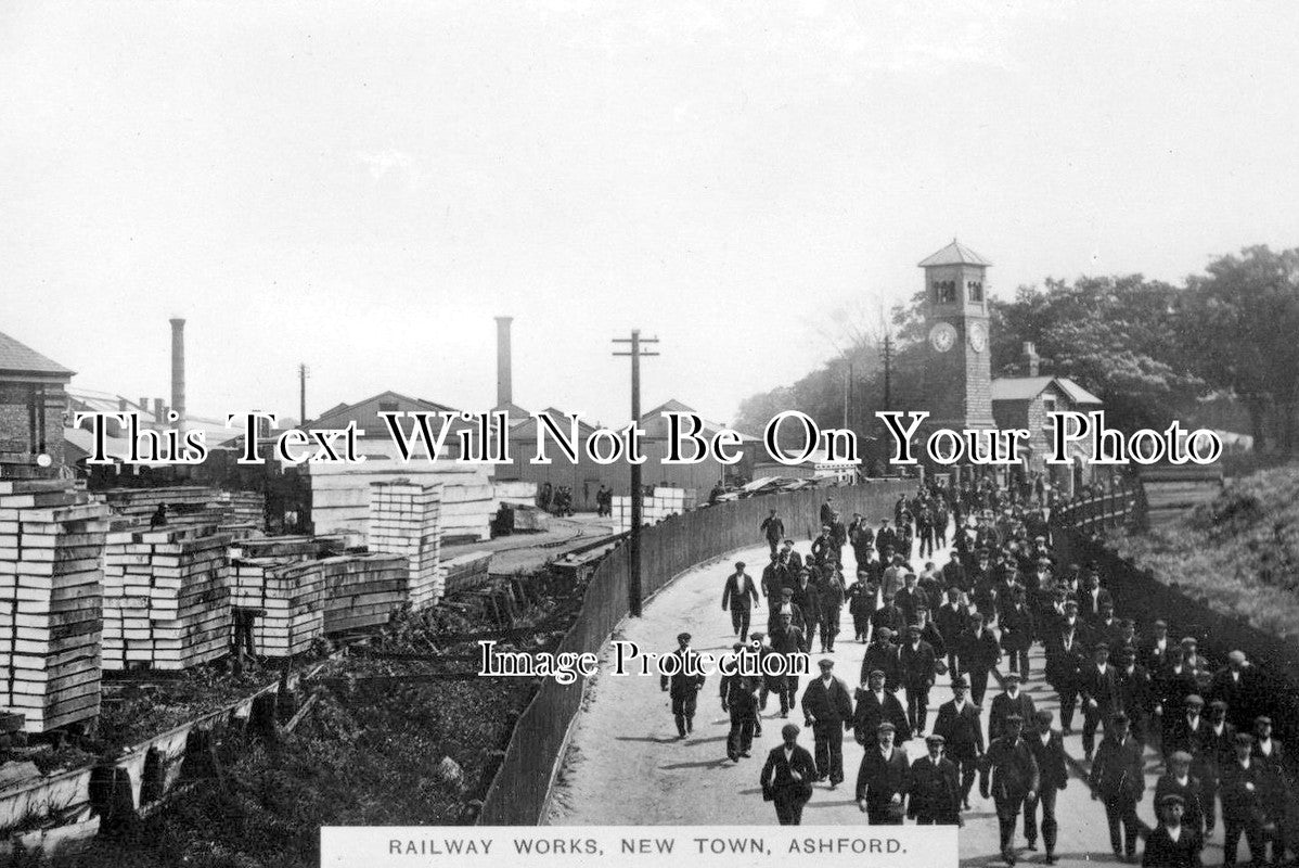 KE 1321 - Railway Works, New Town, Ashford, Kent