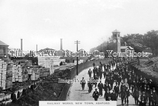 KE 1321 - Railway Works, New Town, Ashford, Kent