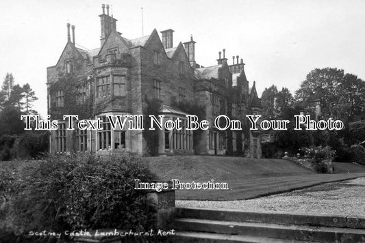 KE 1323 - Scotney Castle, Lamberhurst, Kent c1935