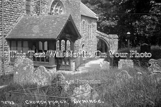 KE 1326 - Church Porch, Lyminge, Kent