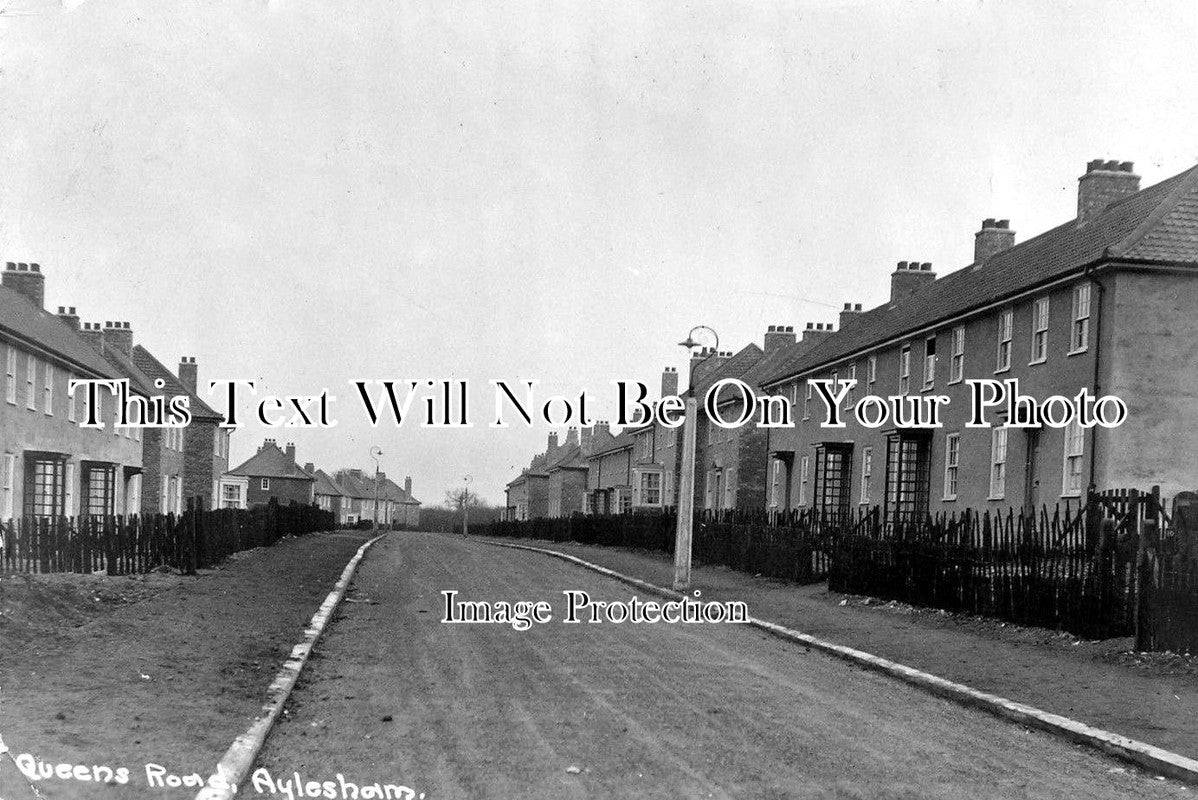 KE 1341 - Queens Road, Aylesham, Canterbury, Kent c1929