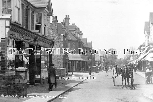 KE 1349 - Station Road, Birchington, Kent c1913