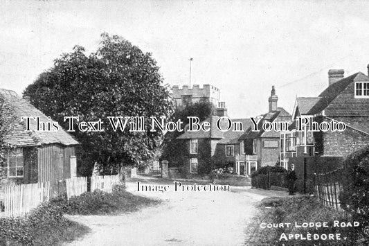 KE 137 - Court Lodge Road, Appledore, Kent c1907