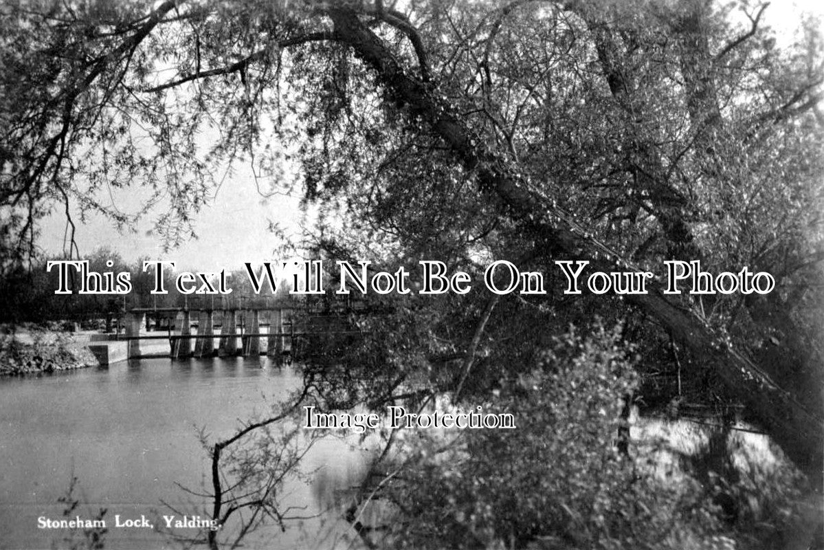 KE 1376 - Stoneham Lock, Yalding, Kent c1915