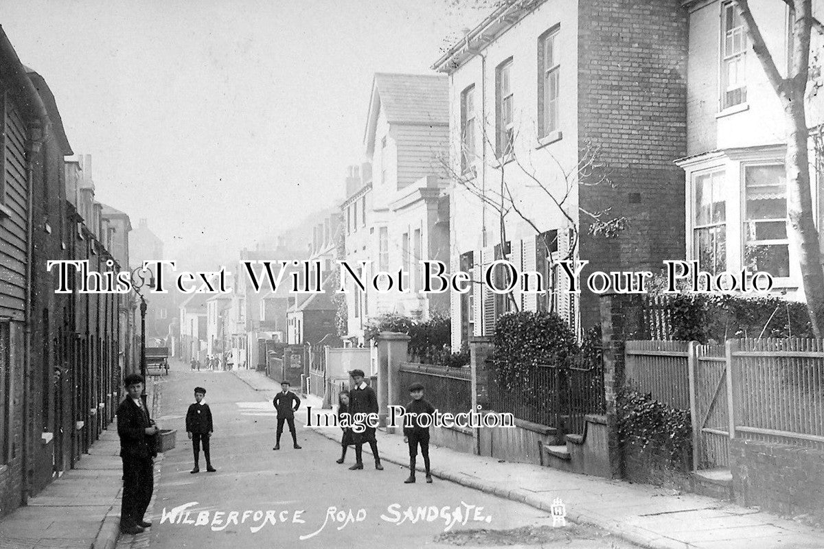 KE 1393 - Wilberforce Road, Sandgate, Kent c1910