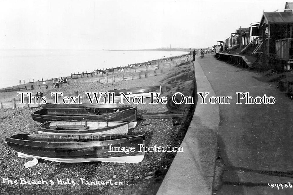 KE 1394 - The Beach & Huts, Tankerton, Kent