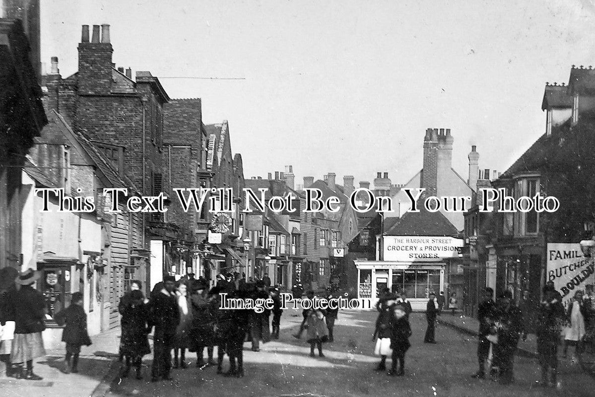 KE 1398 - Harbour Street, Whitstable, Kent c1913