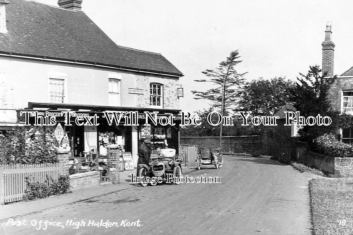KE 1399 - High Halden Post Office, Kent c1915