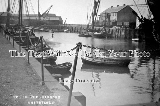 KE 1404 - In The Harbour, Whitstable, Kent