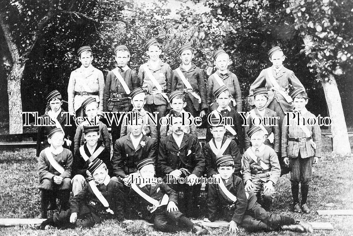 KE 141 - Appledore Boy's Brigade, Kent c1905