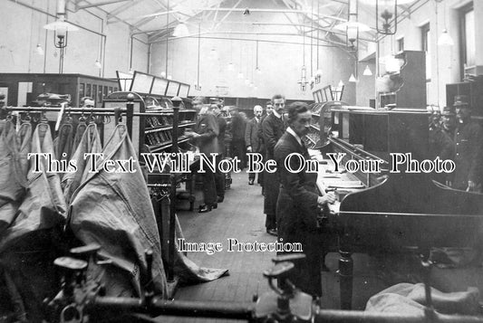 KE 1416 - Interior Of The Post Office Sorting Room, Hythe, Kent