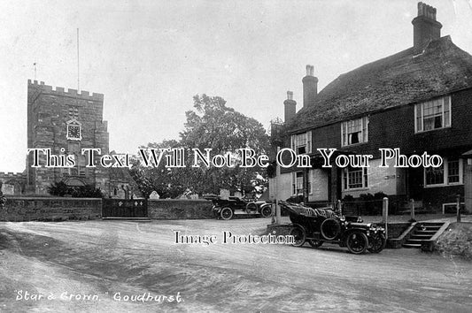 KE 1427 - Star & Crown, Goodhurst, Kent c1911
