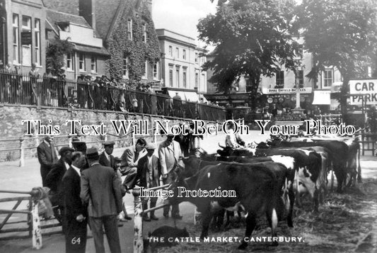 KE 1429 - The Cattle Market, Canterbury, Kent c1941
