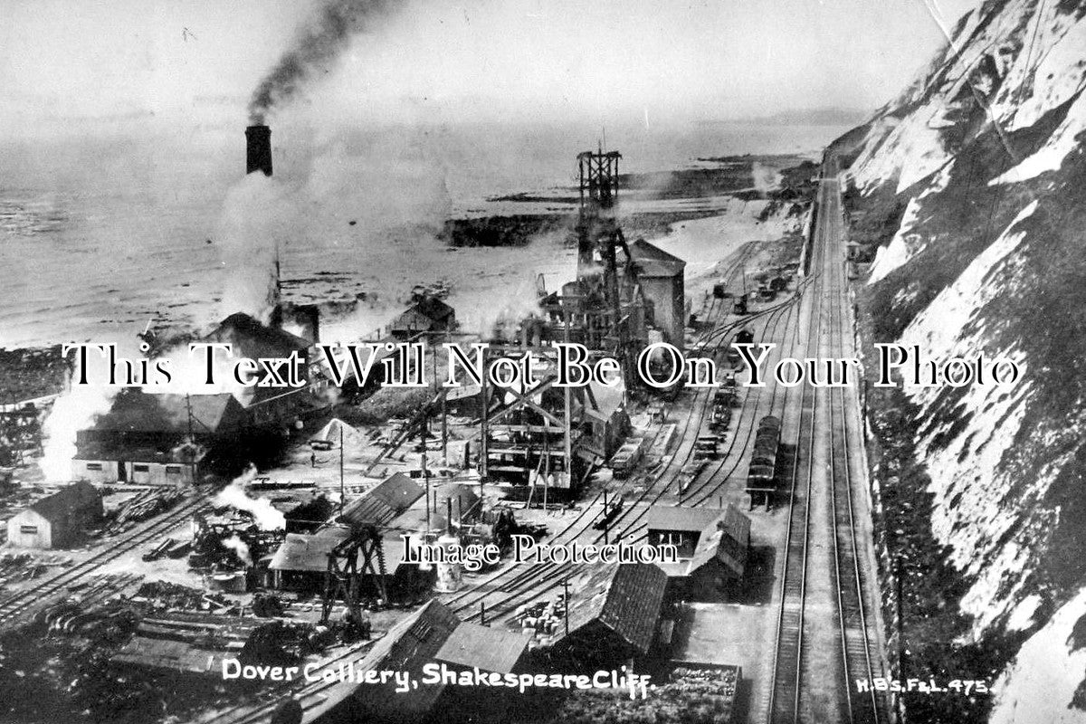 KE 1433 - Dover Colliery, Shakespear Cliff, Kent c1921