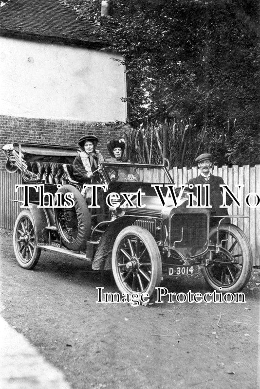 KE 1438 - Vintage Motor Car, Ramsgate, Kent c1909