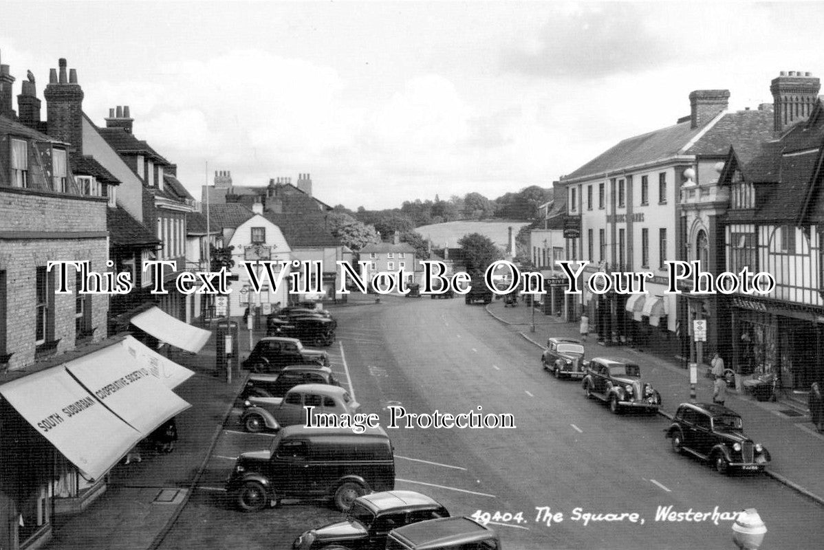 KE 1439 - The Square, Westerham, Kent – JB Archive