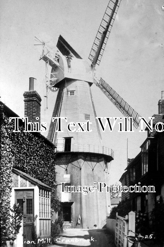 KE 1442 - Windmill At Cranbrook, Kent