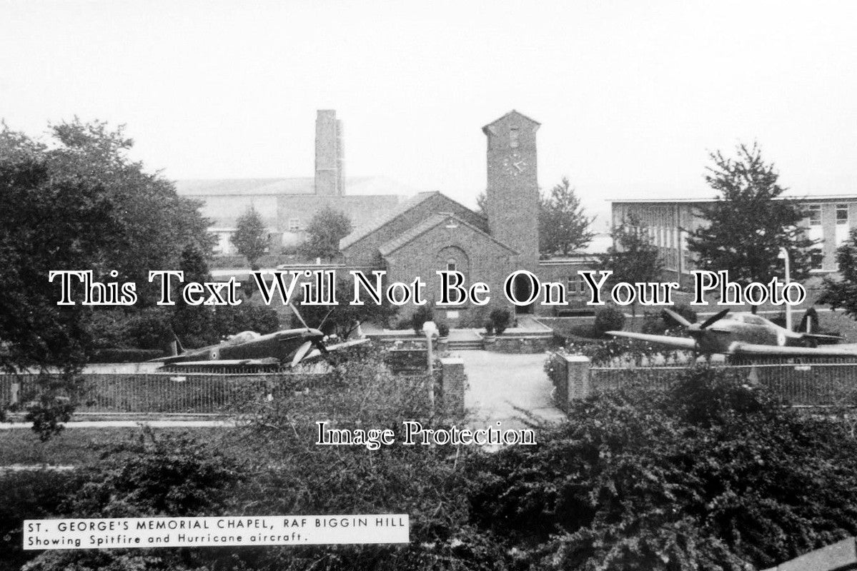 KE 1454 - Spitfire & Hurricane At RAF Biggin Hill, London, Kent