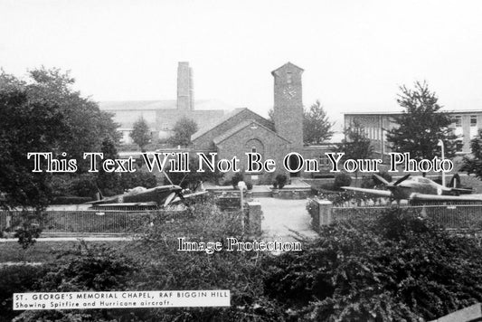 KE 1454 - Spitfire & Hurricane At RAF Biggin Hill, London, Kent