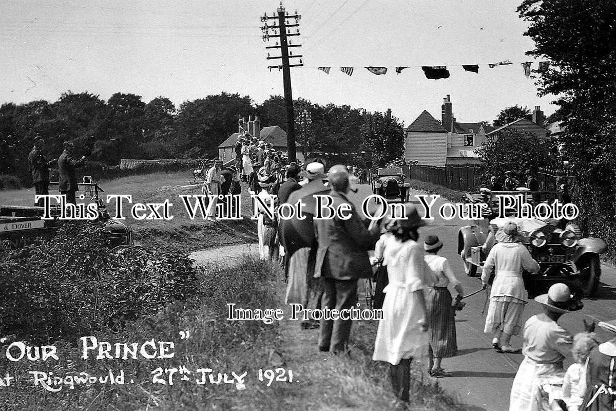 KE 150 - Visit Of Our Prince, Ringwould, Kent 1921