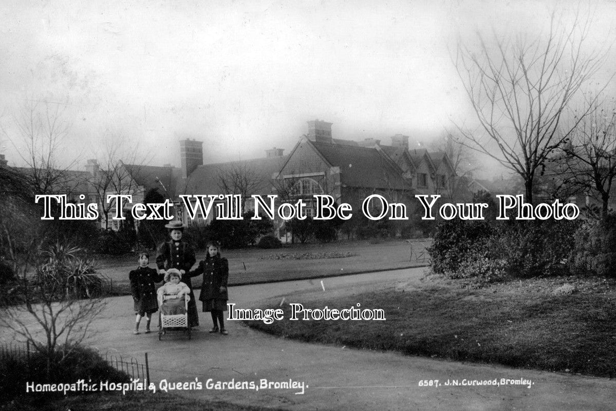 KE 1527 - Bromley Homeopathic Hospital & Queen's Gardens, Kent