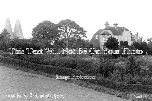 KE 1570 - Lomas Farm & Oast Houses, Sandhurst, Kent