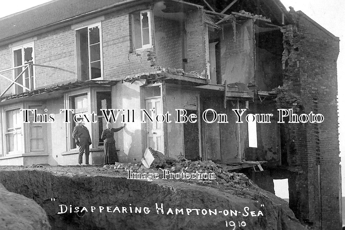 KE 1580 - Disappearing Hampton On Sea, Herne Bay, Kent