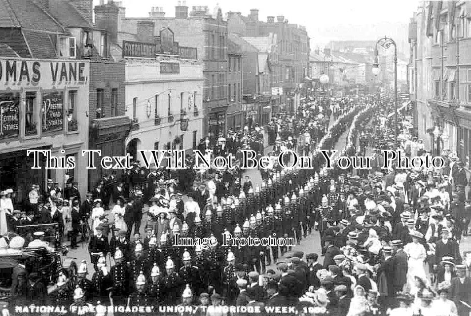KE 1599 - Firemans Camp, Tonbridge, Kent c1909