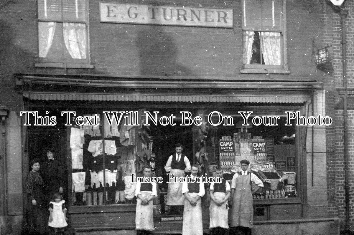 KE 1615 - Shop Front, Foots Cray Near Sidcup, Kent c1908