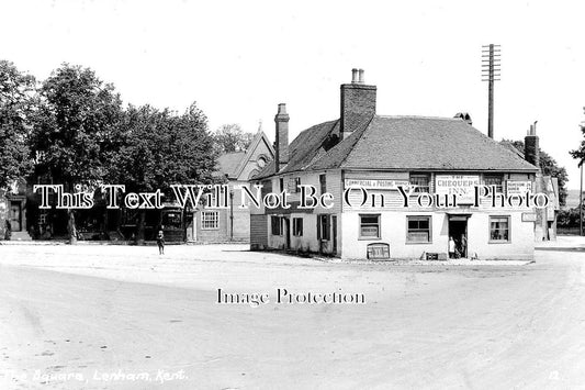 KE 1653 - Chequers Inn, The Square, Lenham, Kent c1914