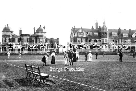 KE 1729 - Cliftonville Croquet Lawns, Kent c1908