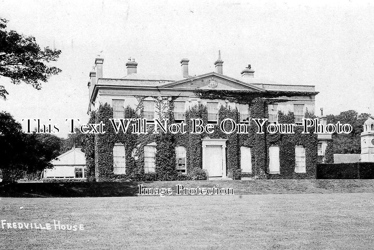 KE 174 - Fredville House, Nonington, Kent c1911 - Demolished 1939