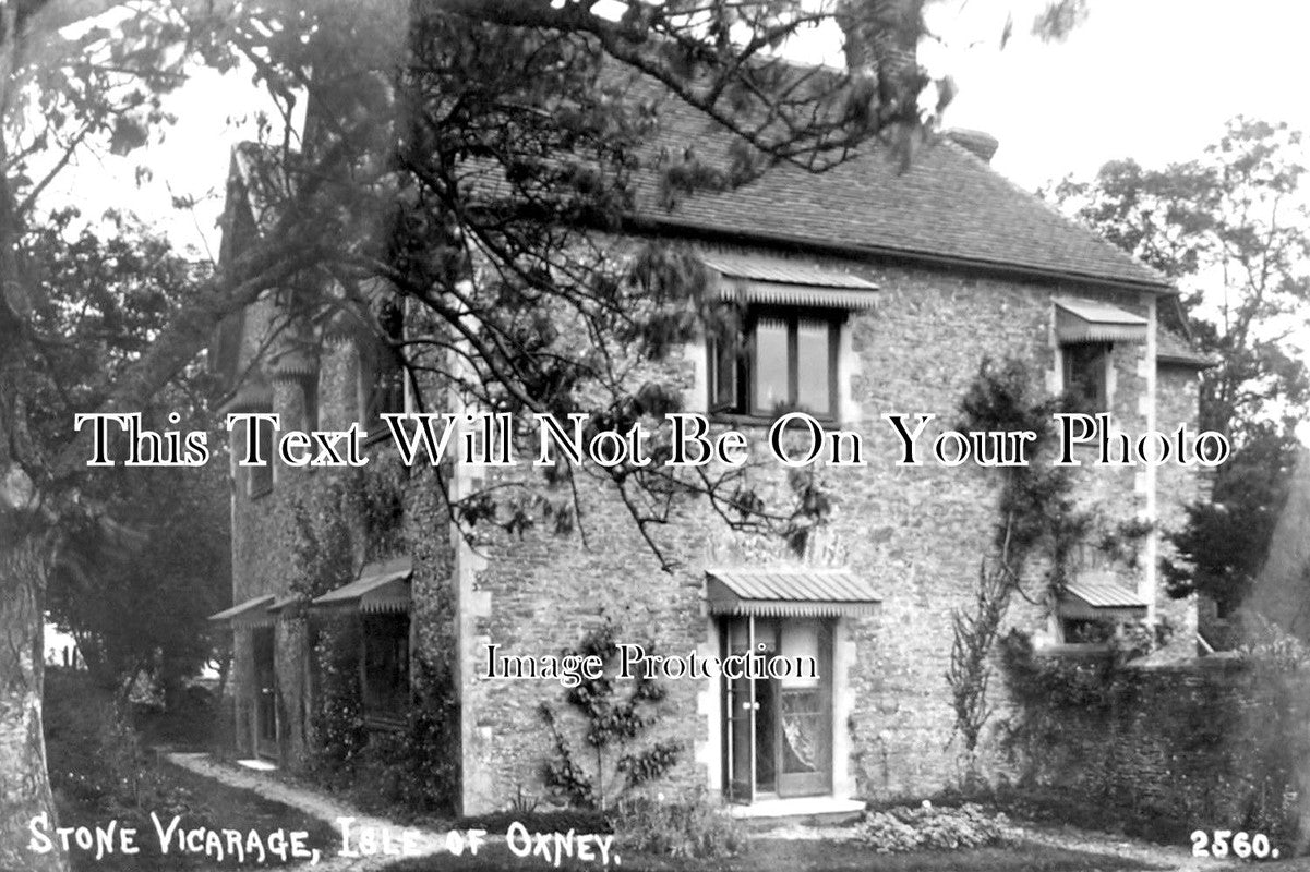 KE 1751 - Stone Vicarage, Isle Of Oxney, Kent c1914