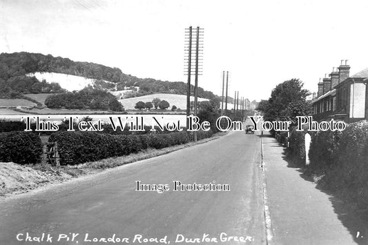 KE 1766 - Chalk Pit, London Road, Dunton Green, Kent c1931