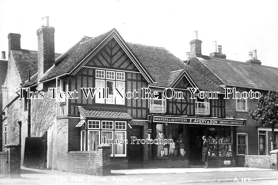 KE 1802 - Avery & Son Post Office Shopfront, Appledore, Kent