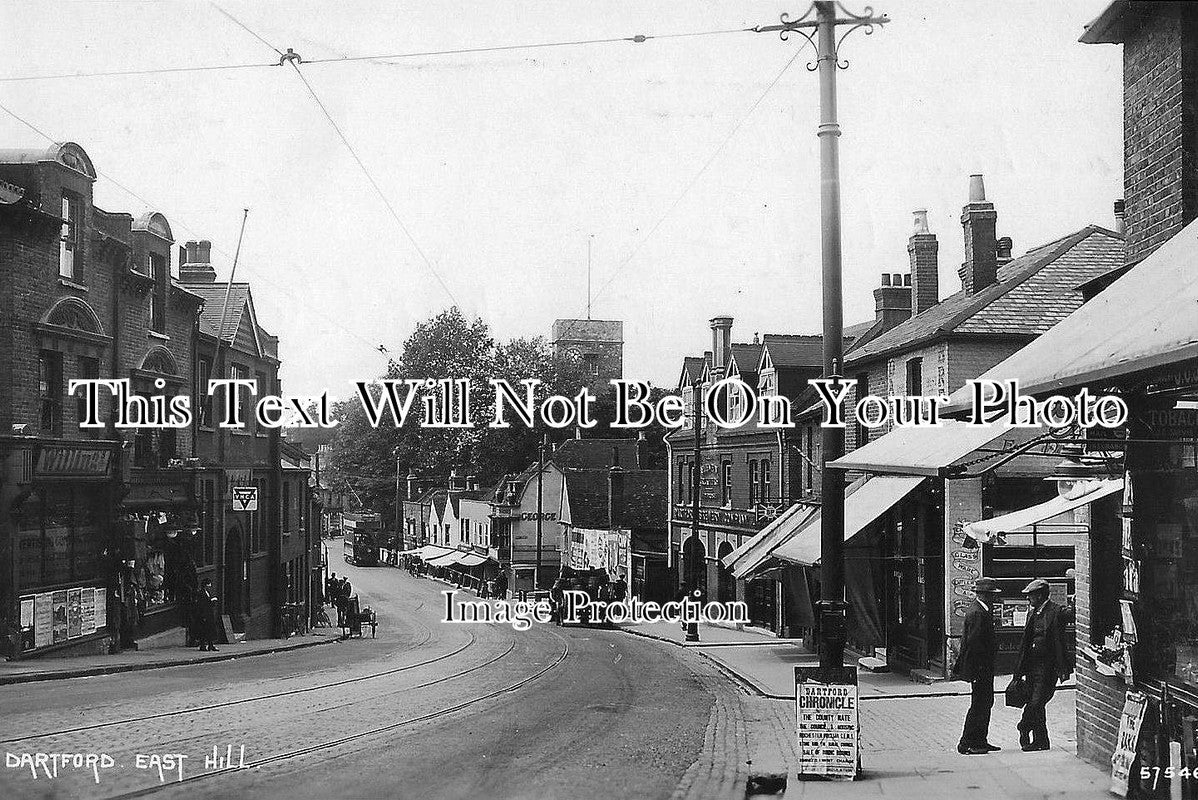 KE 182 - East Hill, Dartford, Kent c1924