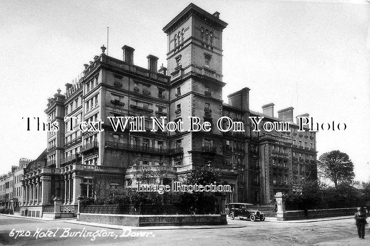 KE 183 - Hotel Burlington, Dover, Kent c1920