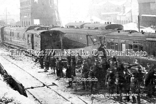 KE 1832 - Tonbridge Railway Disaster, Kent 1909