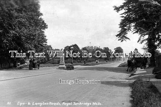 KE 184 - Spa & Langton Road, Royal Tunbridge Wells, Kent c1910
