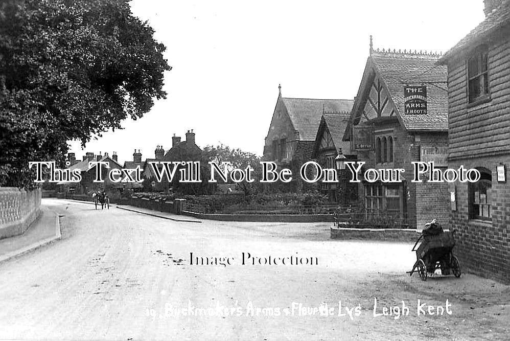 KE 1843 - Brickmakers Arms, Leigh Village. Kent c1920