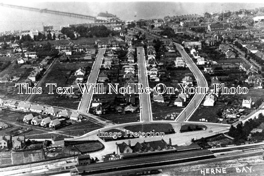 KE 1859 - Aerial View Of Herne Bay, Kent