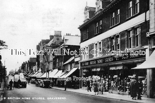KE 187 - British Home Stores, Gravesend, Kent c1936