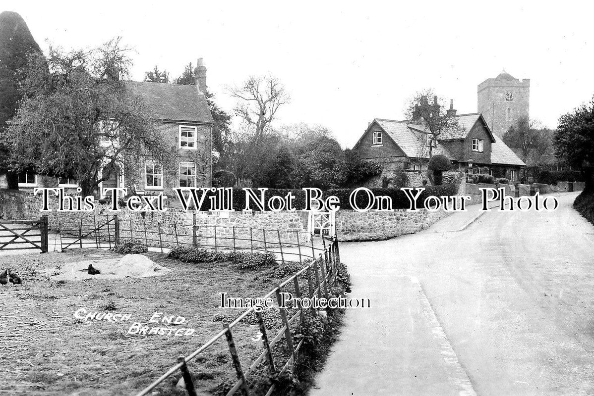 KE 1875 - Church End, Brasted, Kent