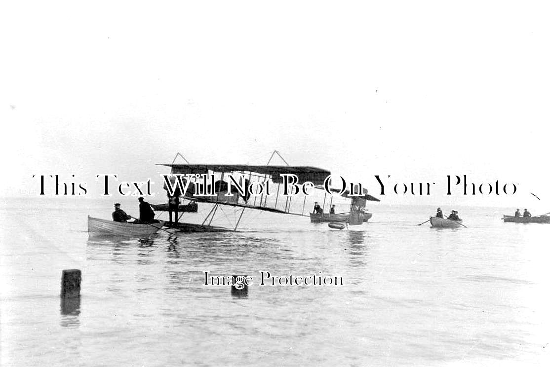 KE 1891 - Aeroplane At Sheerness, Kent 1912