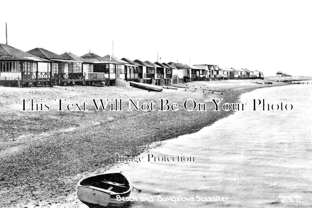KE 1894 - Beach & Bungalows, Seasalter, Whitstable, Kent