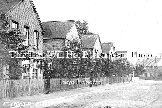KE 1938 - Stafford Road, Sidcup, Kent c1905