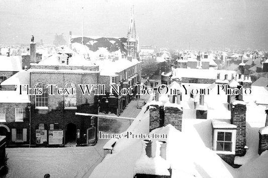 KE 1940 - The Roof Tops Of Deal In The Snow, Kent